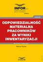 Odpowiedzialność materialna pracowników za wyniki inwentaryzacji