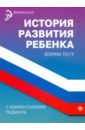 История развития ребенка с комментариями педиатра. Форма 112/у