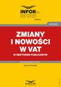 Zmiany i nowości w VAT w sektorze publicznym