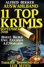 Auswahlband 11 Top-Krimis Herbst 2018 - Thriller Spannung auf 1378 Seiten