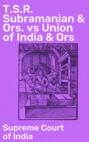 T.S.R. Subramanian & Ors. vs Union of India & Ors