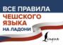 Все правила чешского языка на ладони
