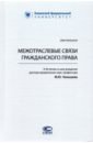 Межотраслевые связи гражданского права