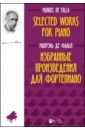 Избранные произведения для фортепиано. Ноты