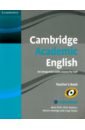 Cambridge Academic English. C1 Advanced. Teacher's Book. An Integrated Skills Course for EAP