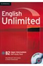 English Unlimited. Upper Intermediate. Self-study Pack. Workbook with DVD-ROM
