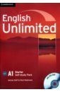 English Unlimited. Starter. Self-study Pack. Workbook with DVD-ROM