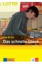 Das schnelle Glück. Stufe 1. Leichte Lektüre für Deutsch als Fremdsprache. Buch + Online