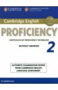 Cambridge English Proficiency 2. Student's Book without Answers