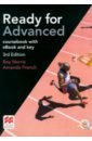 Ready for Advanced. 3rd Edition. Student's Pack with Key + eBook