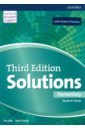 Solutions. Third Edition. Elementary. Student's Book and Online Practice Pack