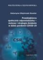 Przedsiębiorca społecznie odpowiedzialny – motywy i strategie działania w dobie pandemii COVID-19