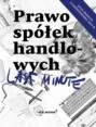 Last Minute Prawo spółek handlowych 2022