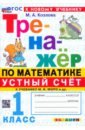 Математика. Устный счет. 1 класс. Тренажер