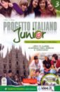 Progetto italiano Junior 3. Libro di classe & Quaderno degli esercizi + DVD Video