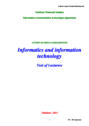 Informatics and information technology