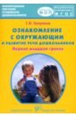 Ознакомление с окружающим миром и развитие речи дошкольников. Первая младшая группа