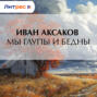 Мы глупы и бедны