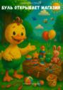 Кря-кря у пруда. Буль открывает магазин
